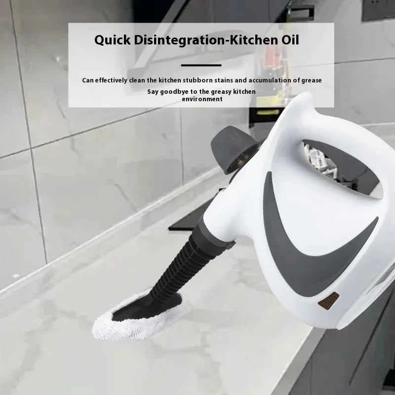 Home sterilization, deodorization, kitchen oil stains, stubborn stains, multifunctional high-temperature steam cleaning machine